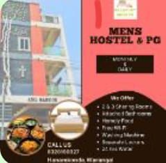 As luxury men's hostel - Boys PG in Warangal